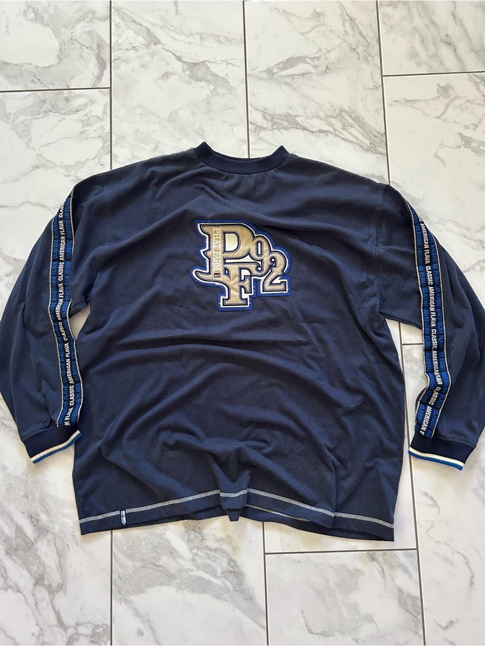y2k Phat Farm Oversize Heavyweight Longsleeve Hip Hop Vintage Shirt